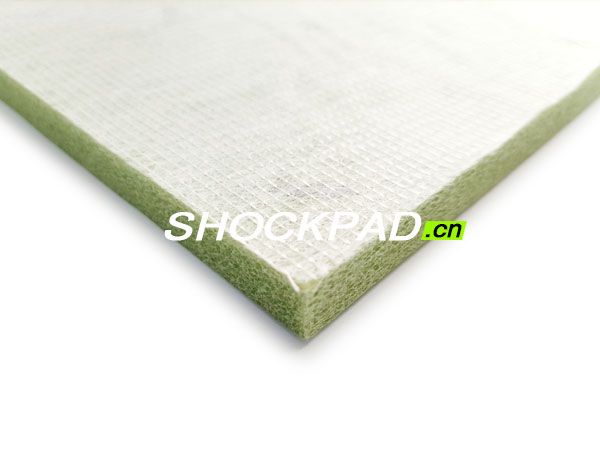 punched-holes-shock-pad-green-white-cloth
