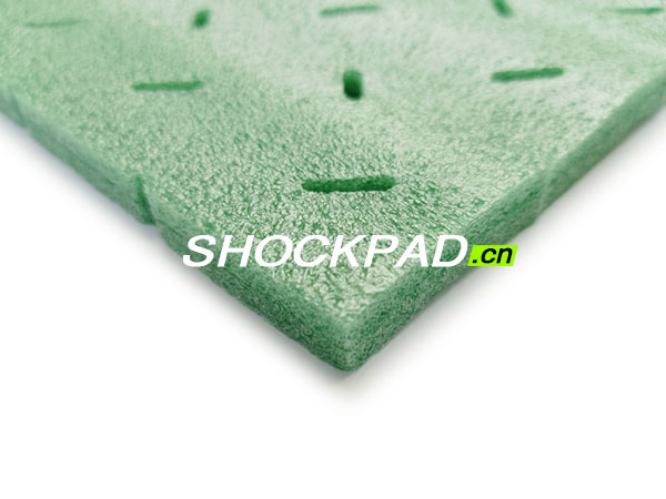 punched-holes-shock-pad-light-green